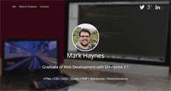 Desktop Screenshot of markhaynes.me